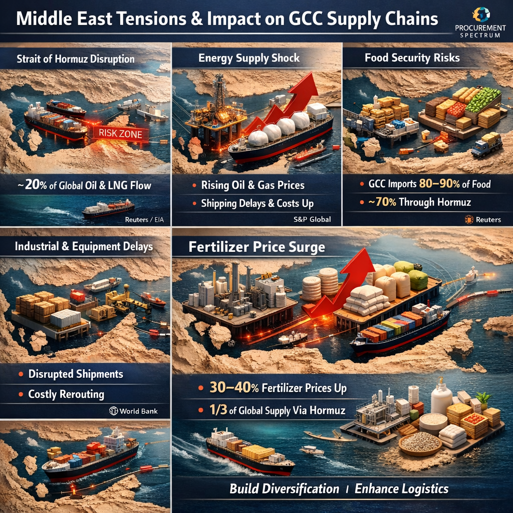 GCC Supply Chain Impact Infographic